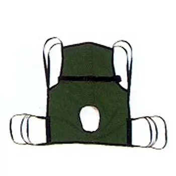 Basic 4-Pt Sling W/Commode Cut-Out/Positioning Strap 1