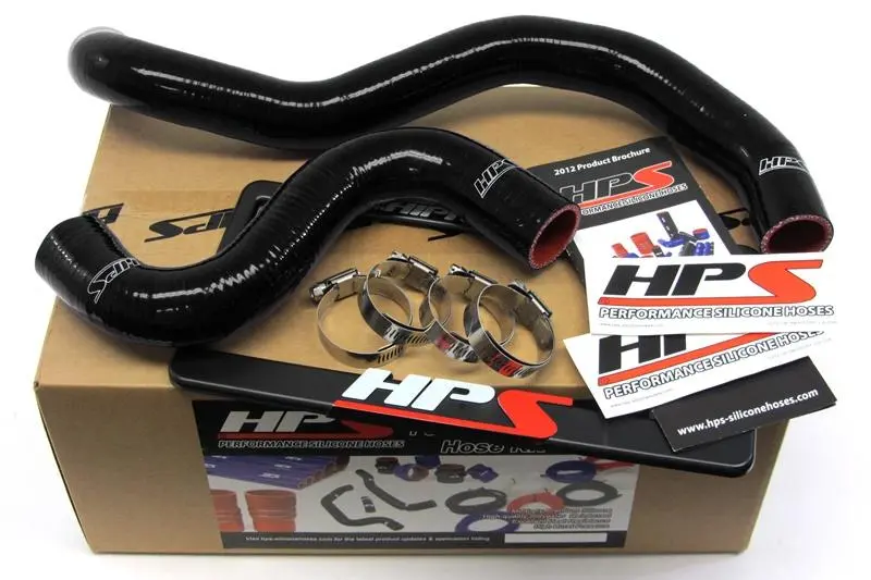 Hps Black Reinforced Silicone Radiator Hose Kit Coolant Nissan Gt-R 1