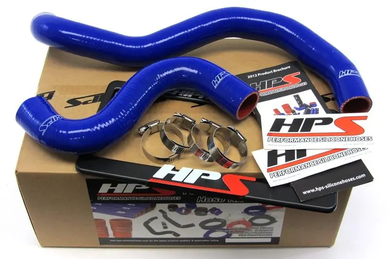 Hps Blue Reinforced Silicone Radiator Hose Kit Coolant Nissan Gt-R 1
