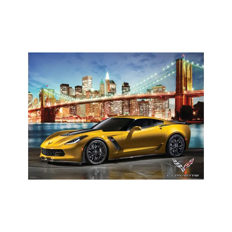 Corvette Z06 Out For A Spin 1000 Piece Puzzle 2