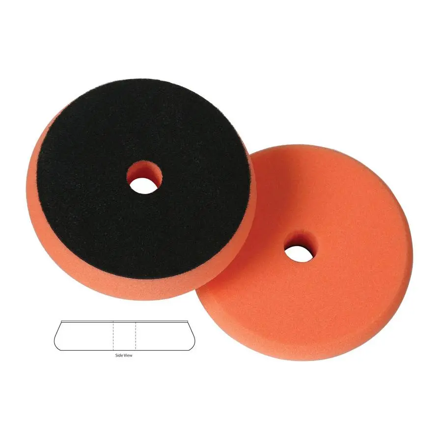 Lake Country Hybrid Force Pad System - Orange Cutting Pad 1", 2", 3.5", 5.5", 6.5" 1