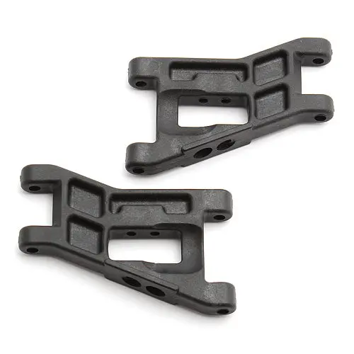 Rc10wc Front Wide Suspension Arms, Black 1