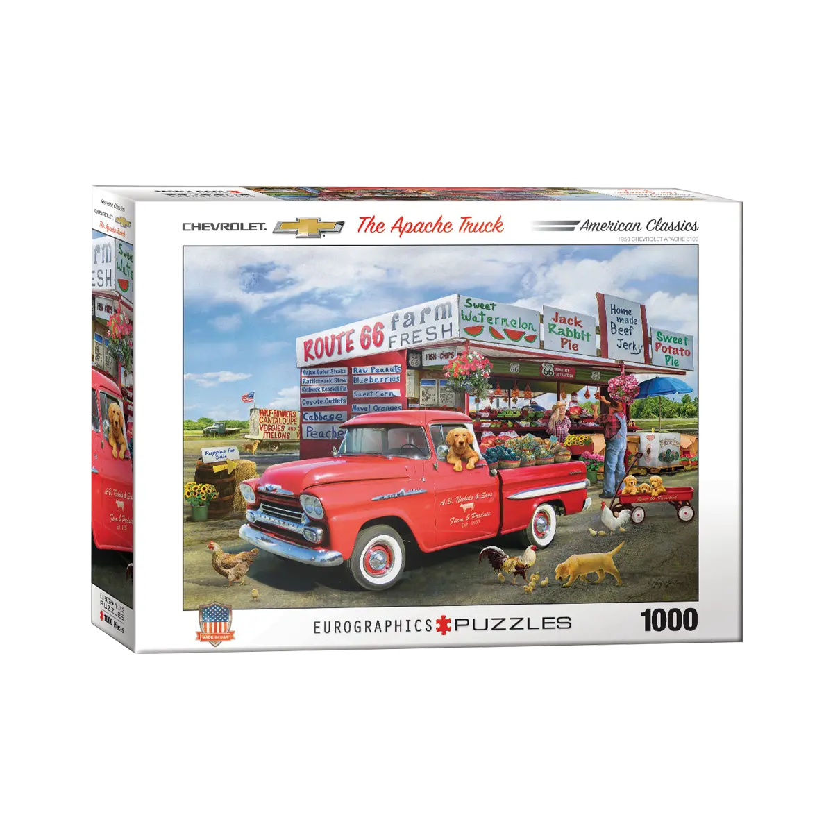 Chevrolet Truck - The Apache Truck 1000 Piece Puzzle 1