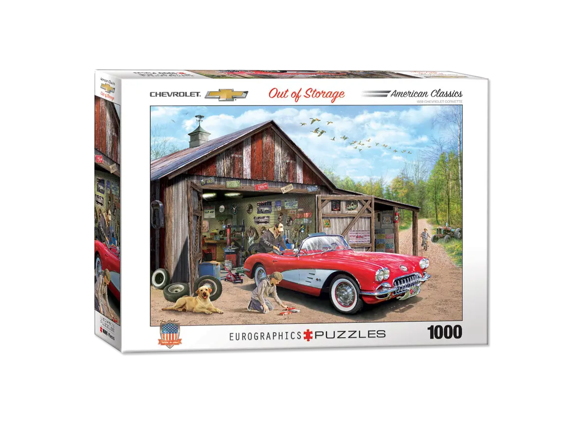 Corvette - Out Of Storage 1000 Piece Puzzle 1