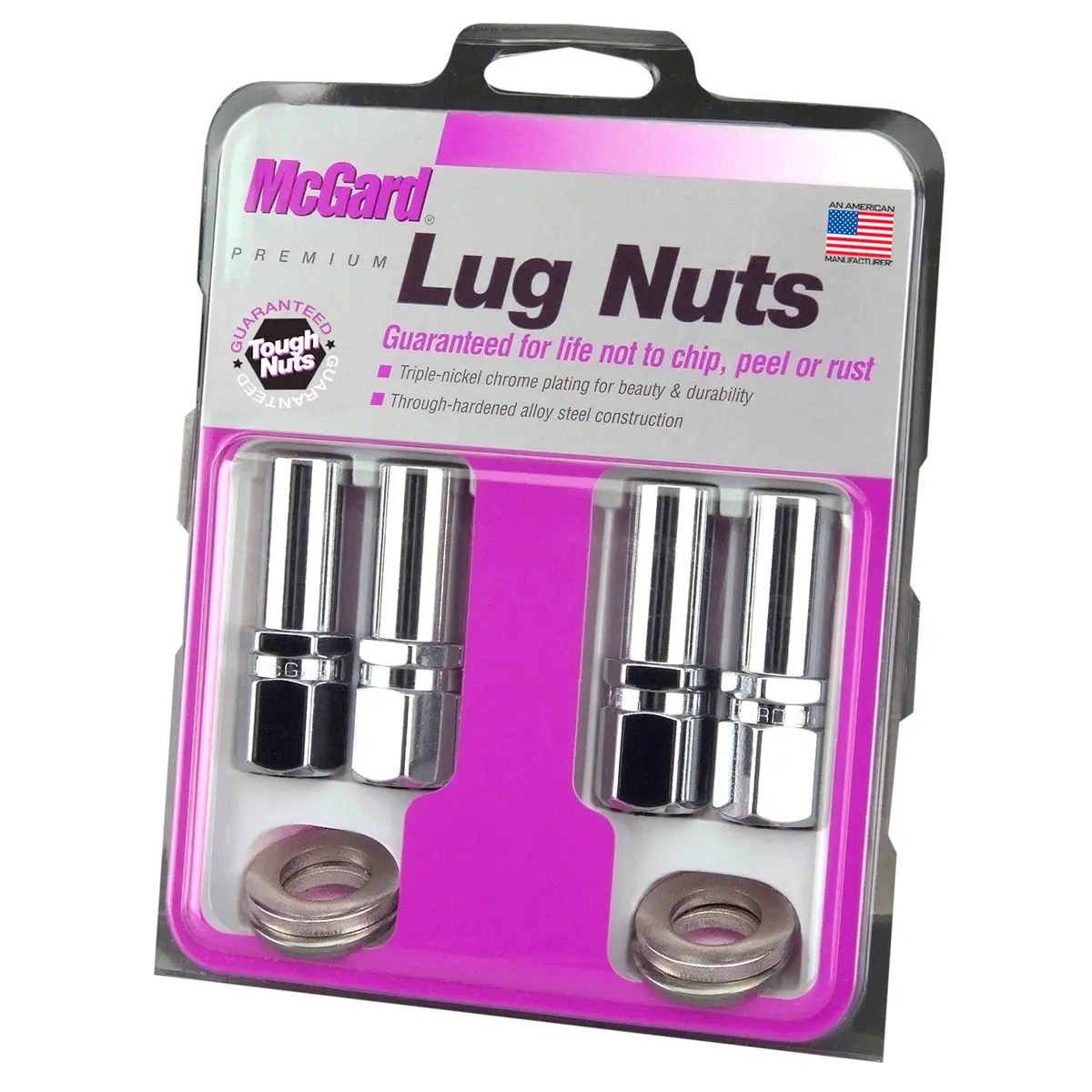 Mcgard Hex Lug Nut (Drag Racing Long 1.365" Shank) M12x1.5 1