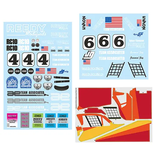 Rc10 Jay Halsey Wc Decal Sheet 1