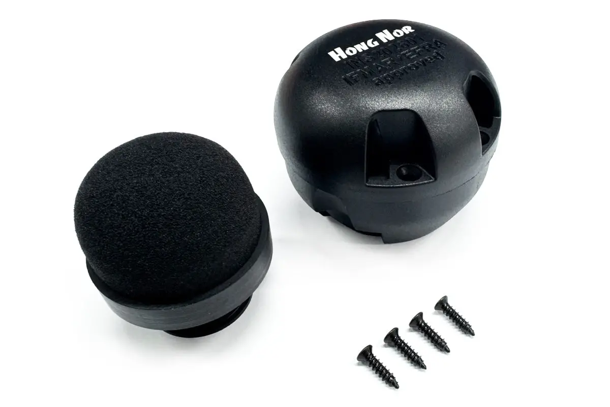 Hn 1/10. 1/8 Ins-Box W/Filter. Black 1