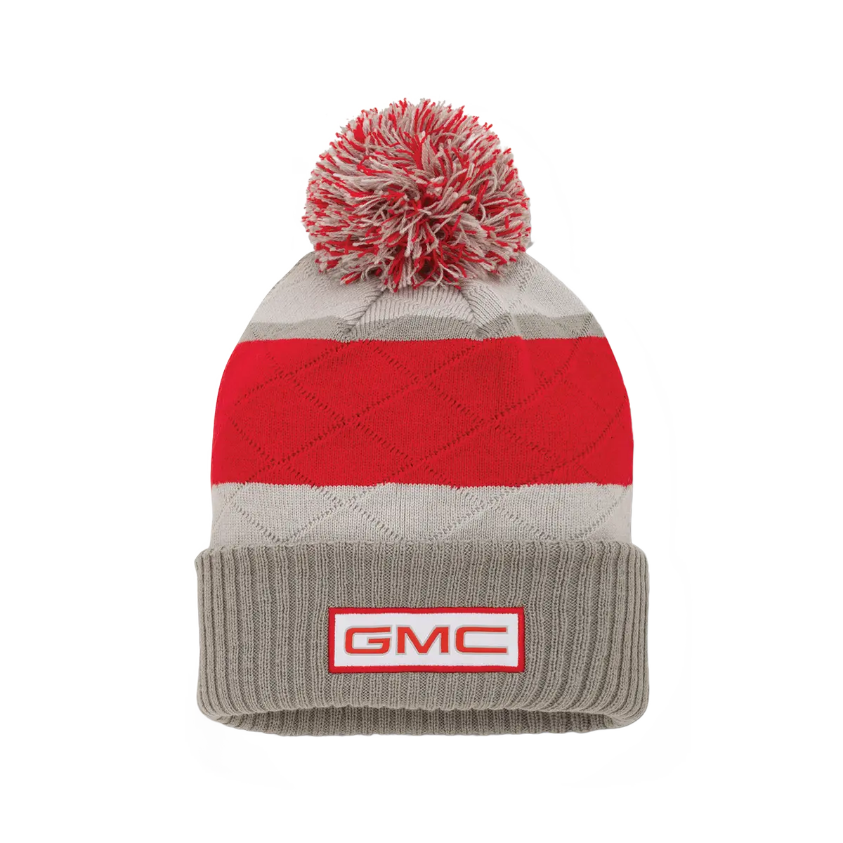 Gmc Striped Pom Beanie 1