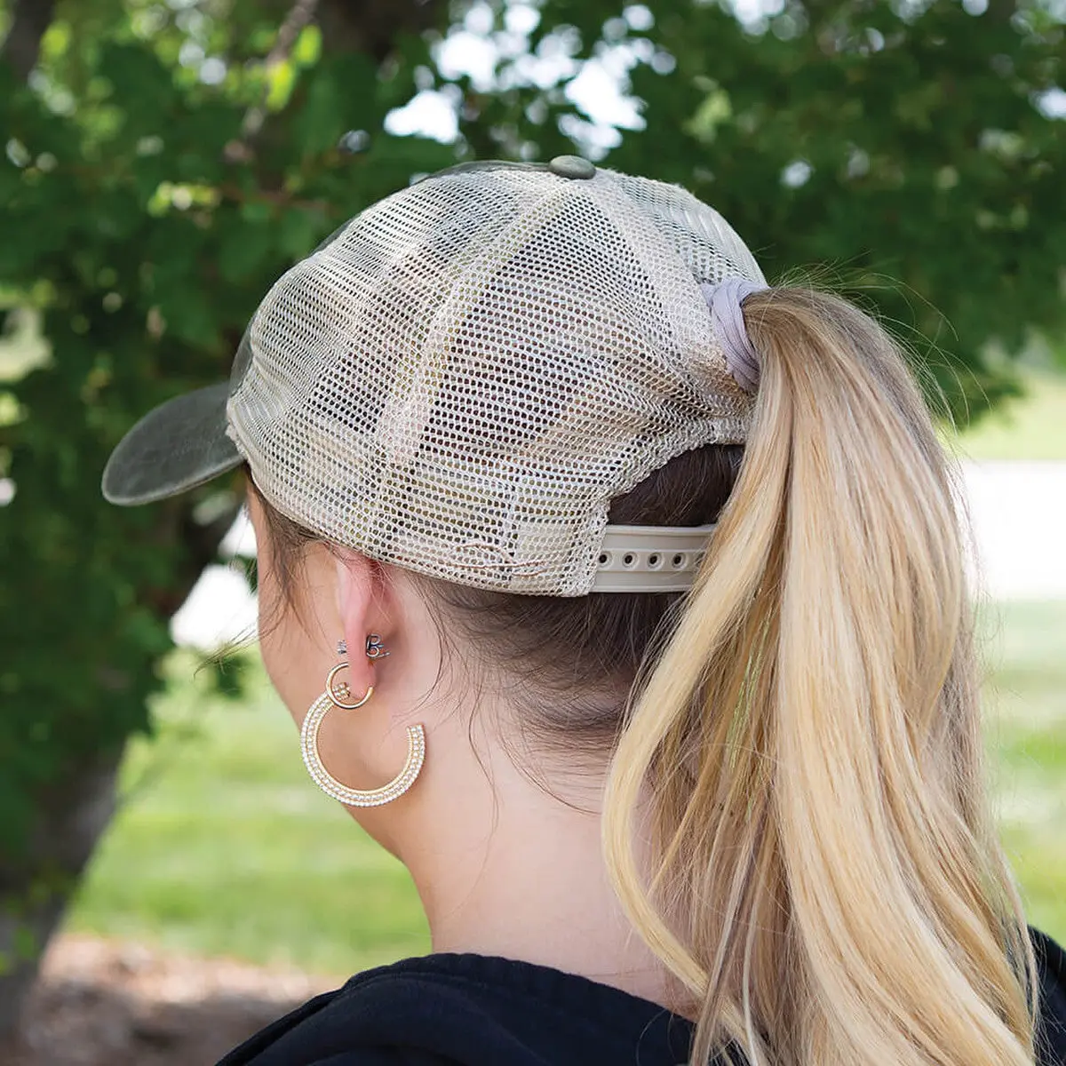 Gmc Ladies Ponytail Cap 2