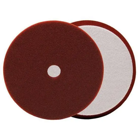 5" Buff And Shine Uro-Tec Maroon Medium Cut/Heavy Polishing Pad 1