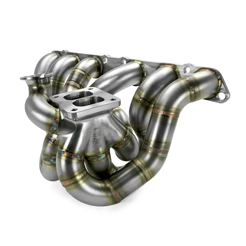 Phr - Powerhouse Racing Na-T S45 Equal Length Billet Collector Turbo Manifold For 2Jz-Ge 1