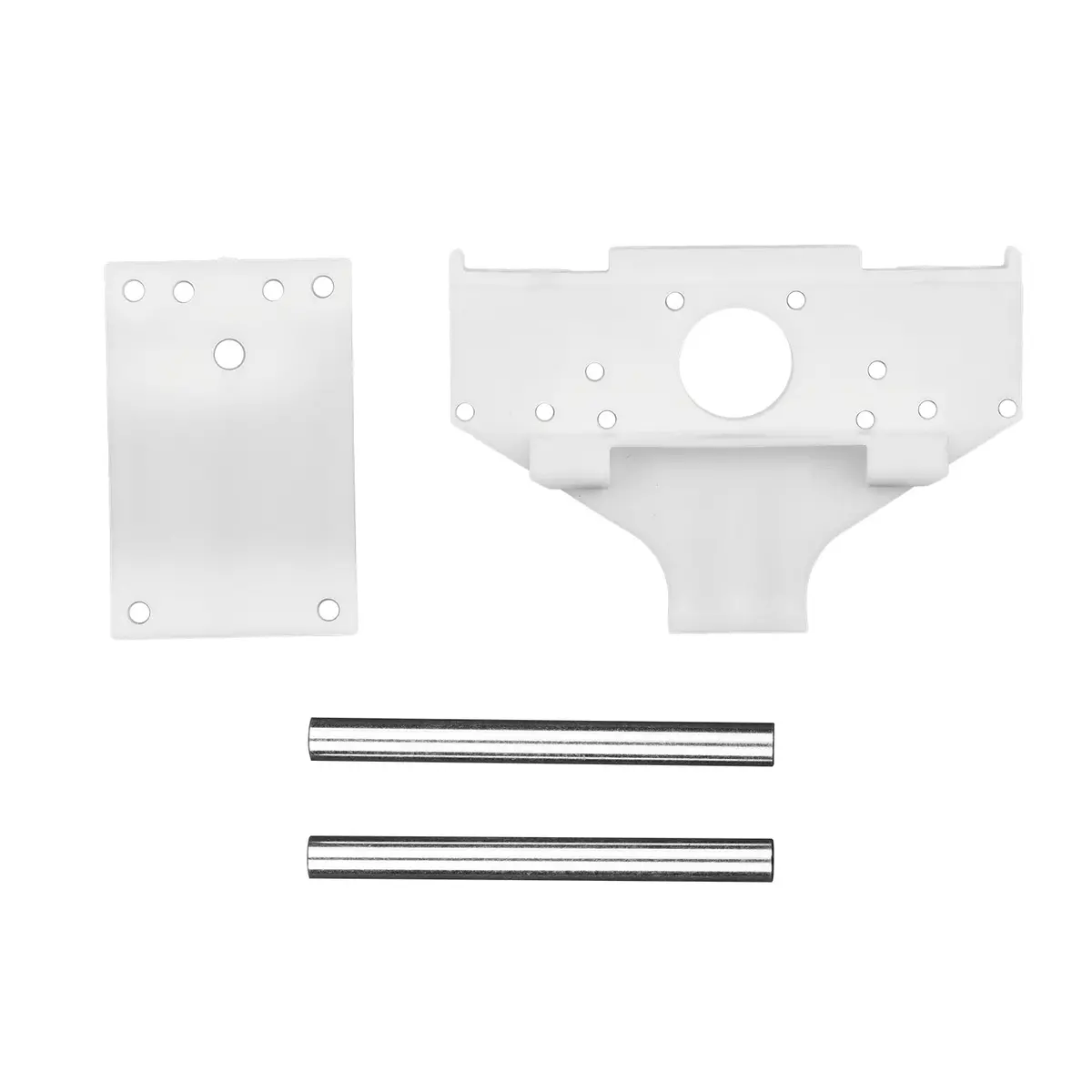 Rc10 ‘89 Stealth Car Rear Bulkhead W/Wing Tubes And Transmission Brace 1