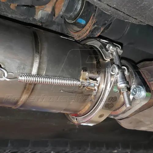 Phr - Powerhouse Racing 4" V-Band Adapter For The Tomei Toyota Supra Ti Exhaust 2