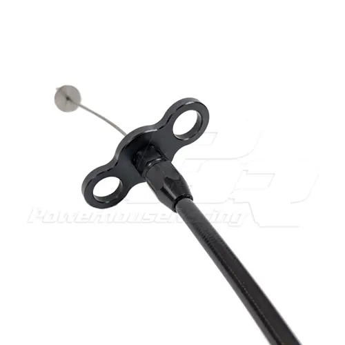 Phr - Powerhouse Racing Black Edition Stainless Throttle Cable For Toyota Supra And Lexus Sc300 2Jz 2