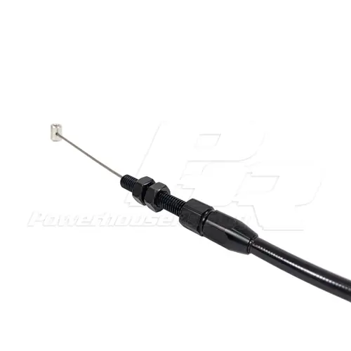 Phr - Powerhouse Racing Black Edition Stainless Throttle Cable For Toyota Supra And Lexus Sc300 2Jz 3