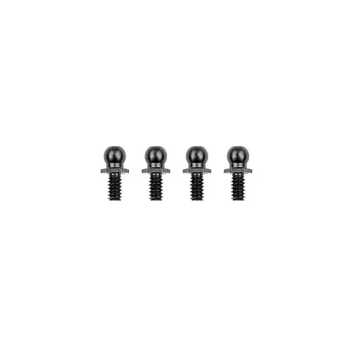 Rc10 Ballstuds 5.3Mm, Short Neck, Black 1