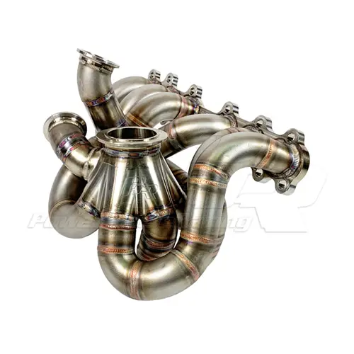 Phr - Powerhouse Racing V45 Equal Length Billet Collector Turbo Manifold For 2Jz-Gte 1
