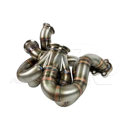 Phr - Powerhouse Racing V45 Equal Length Billet Collector Turbo Manifold For 2Jz-Gte 3