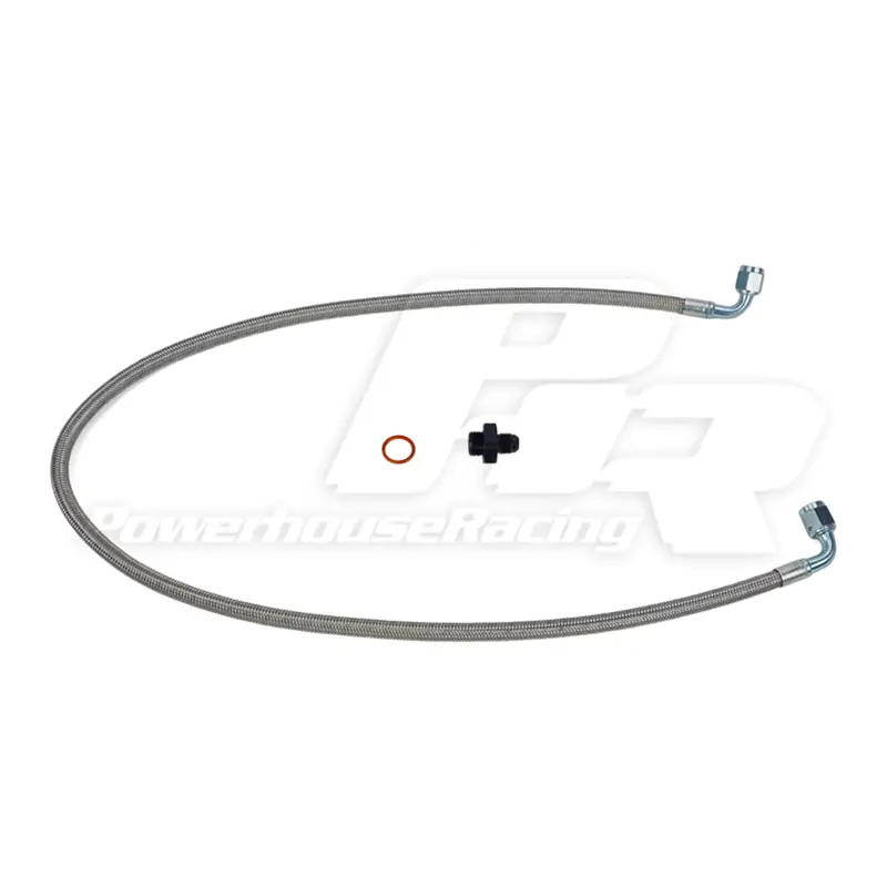 Phr - Powerhouse Racing Power Steering Cooler Delete Line For 1993-1998 Toyota Supra 1