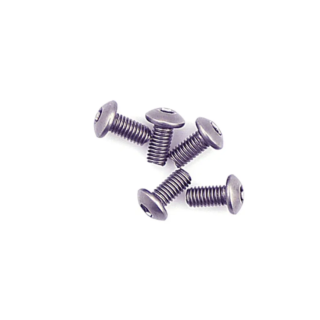 Alloy Button Head Hex Screws M3 X 6 Pk10 1