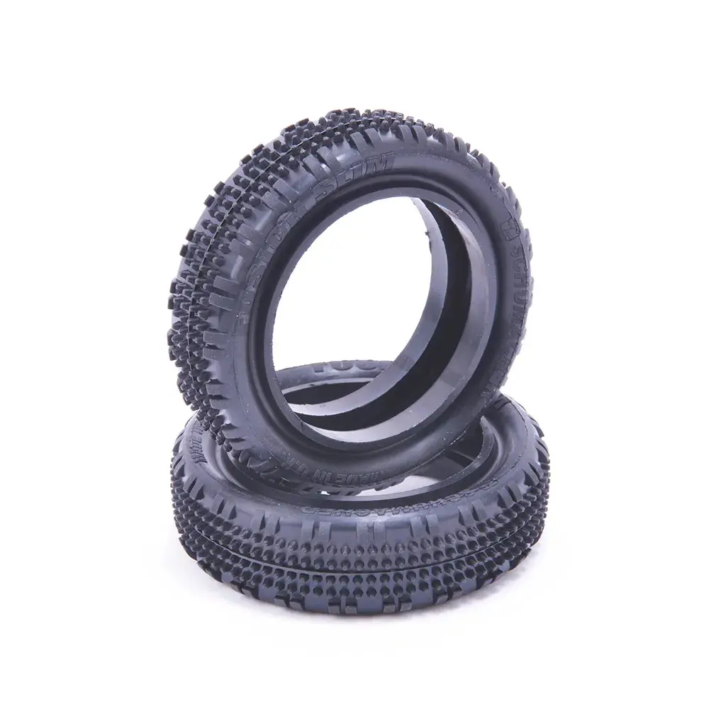 Fusion Slim - 1/10 2Wd Tyres - Front - Yellow - Pr 1