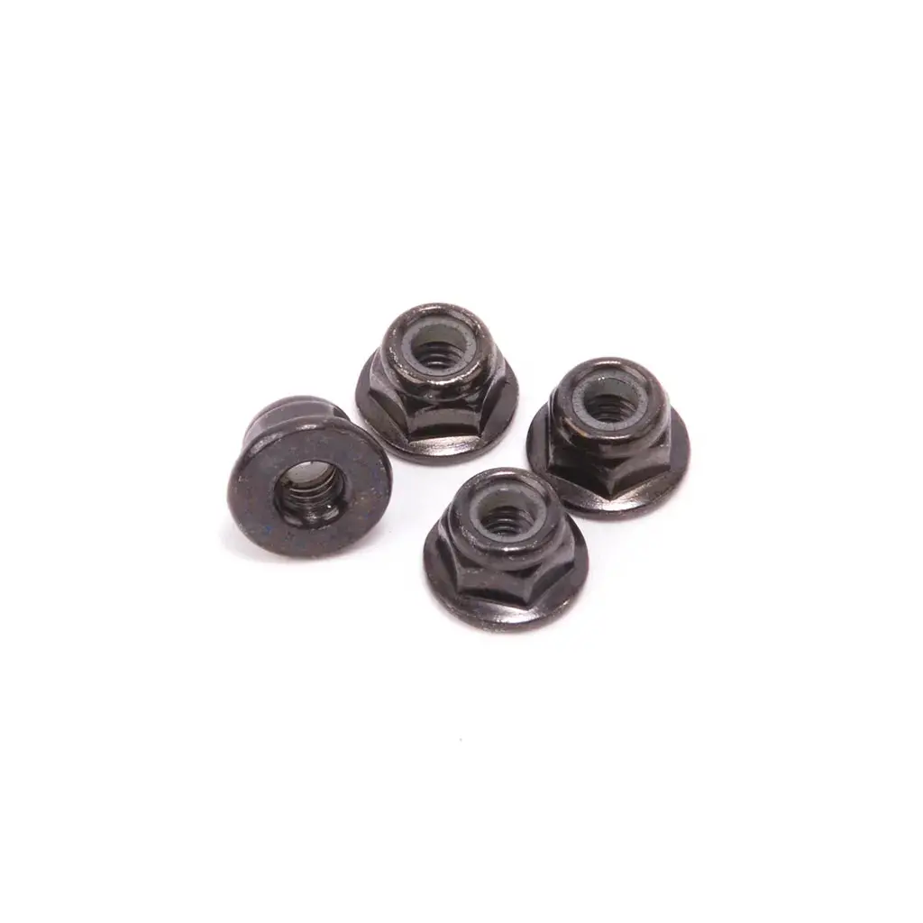 M4 Steel Nyloc Flanged Nut (4 Pcs) 1