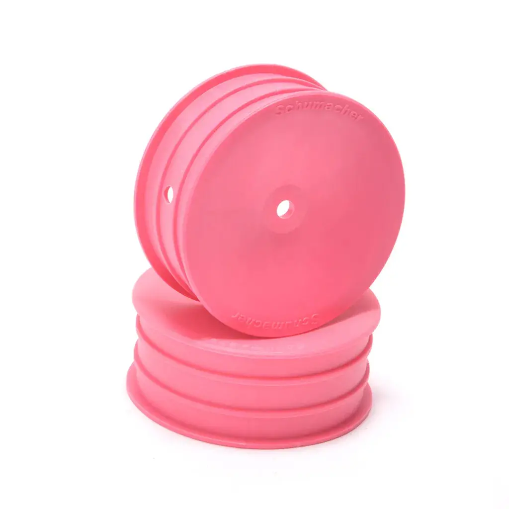 Wheel; Hex Front - Pink - 2Wd - Pr 1