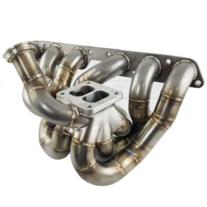 Phr - Powerhouse Racing Na-T S23 Equal Length Billet Collector Turbo Manifold For 2Jz-Ge - Gs300/Is300 1