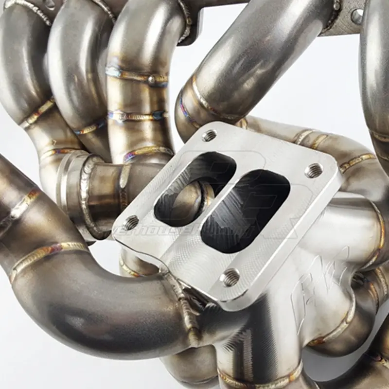 Phr - Powerhouse Racing Na-T S23 Equal Length Billet Collector Turbo Manifold For 2Jz-Ge - Gs300/Is300 2