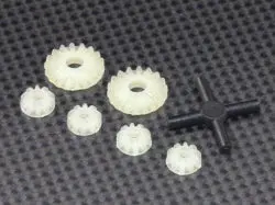 Destiny	Rx-10S Internal Differential Gear Set	Tt40003	Gear Diff. Satellite Gear 10T 1