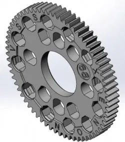 Vss Ex Spur Gear 64Dp 78T 2