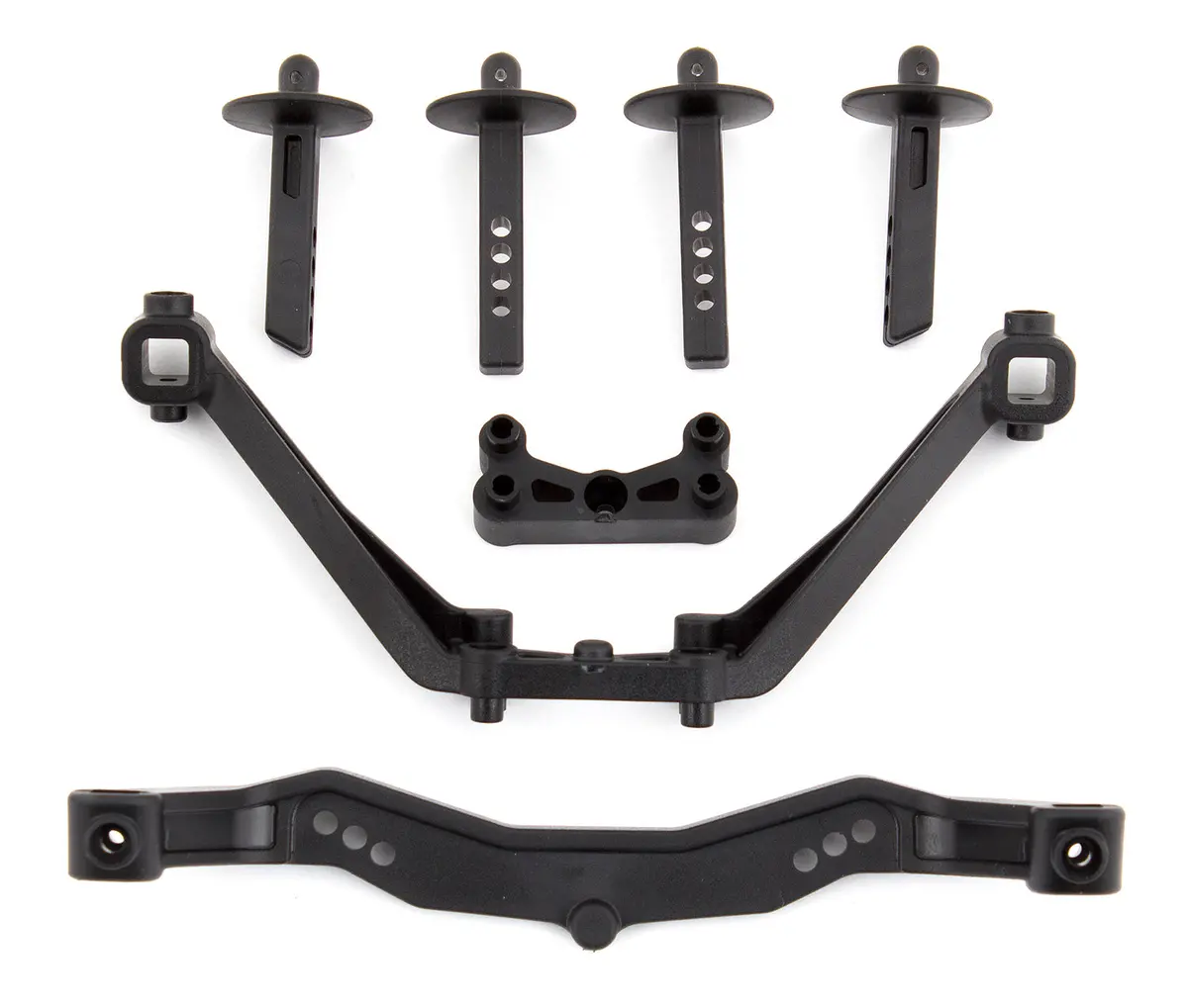 Team Associated Sc6.1 Body Mounts, Front And Rear (Ass71123) 1