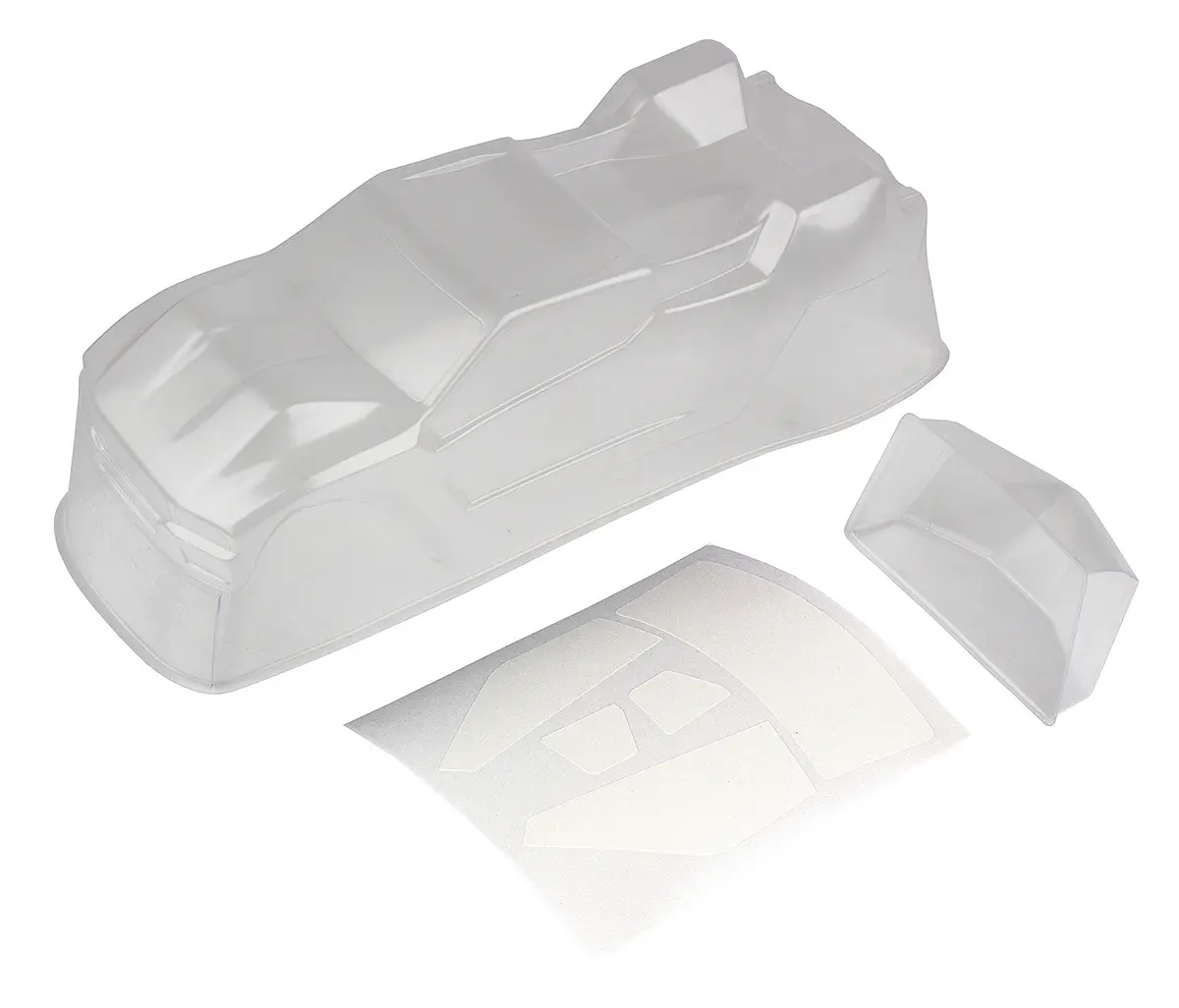 Team Associated T6.1 Body And Spoiler, Clear (Ass71126) 1