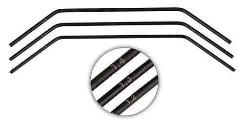 Rc10t6.1 Front Anti-Roll Bar Set 1
