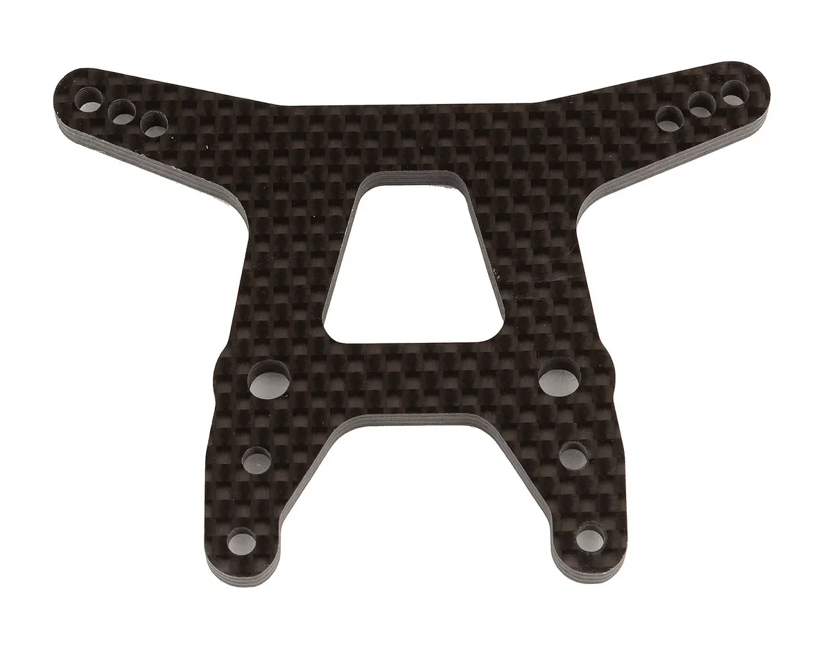 Team Associated Rc10t6.2 Front Shock Tower, Gull Wing, Carbon Fiber (Ass71136) 1