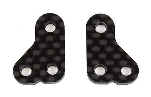Rc10t6.2 Steering Arm, +1Mm, Carbon Fiber 1