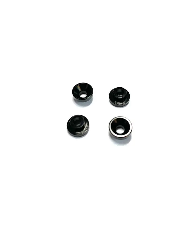 Team Zombie Alloy Countersunk Shims For Servo Mounting (4.3Mm Neck) 4 Pcs 1
