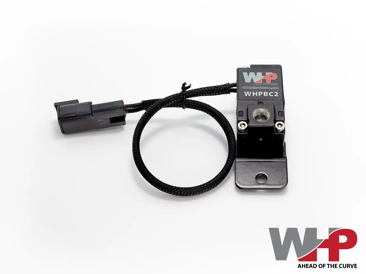 Whp Boost Control Solenoid Kit- Black Fittings And Bracket 2