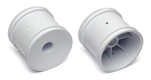 2Wd Truck Wheels, 2.2 In, 12 Mm Hex, White 1