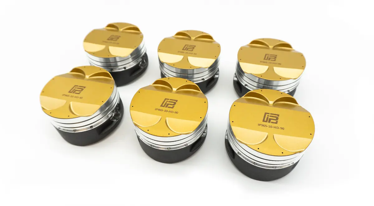 Induction Performance Hd / Max Effort Toyota 2Jz Forged Pistons By Diamond Racing - 86.25Mm Bore - 86Mm Stroke 3.0L 1