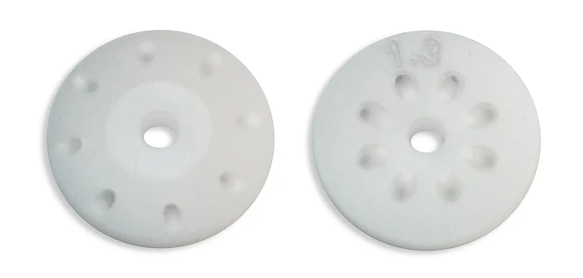 Ft 16Mm Shock Pistons, 8X1.3 Mm, Tapered, Angled (Ass81211) 1