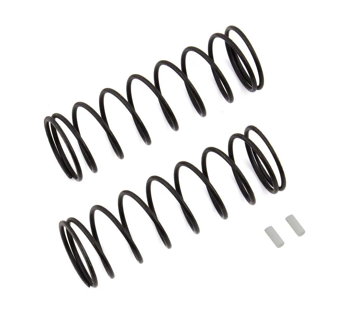 Team Associated Front Springs V2, White, 5.1 Lb/In, L70, 9.25T, 1.6D (Ass81223) 1