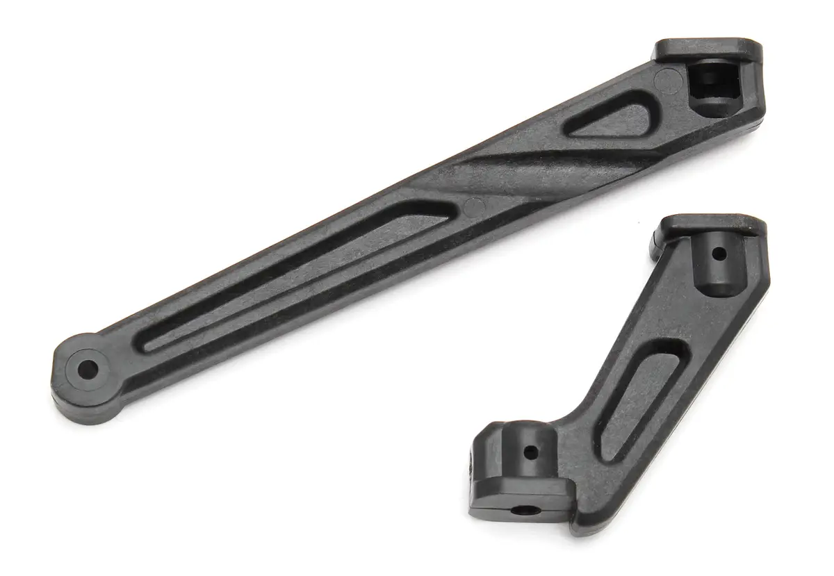 Team Associated Rc8b3 Chassis Braces, Short (Front And Rear) (Ass81301) 1
