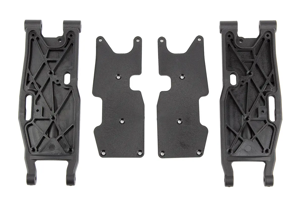 Rc8t3.2 Ft Rear Suspension Arms, Hd (Ass81494) 1