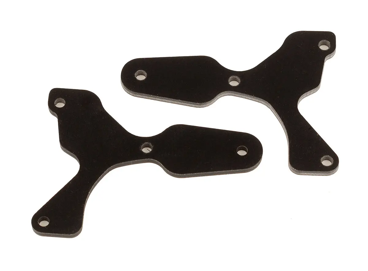 Rc8b4 Ft Front Lower Suspension Arm Inserts, G10, 2.0 Mm 1