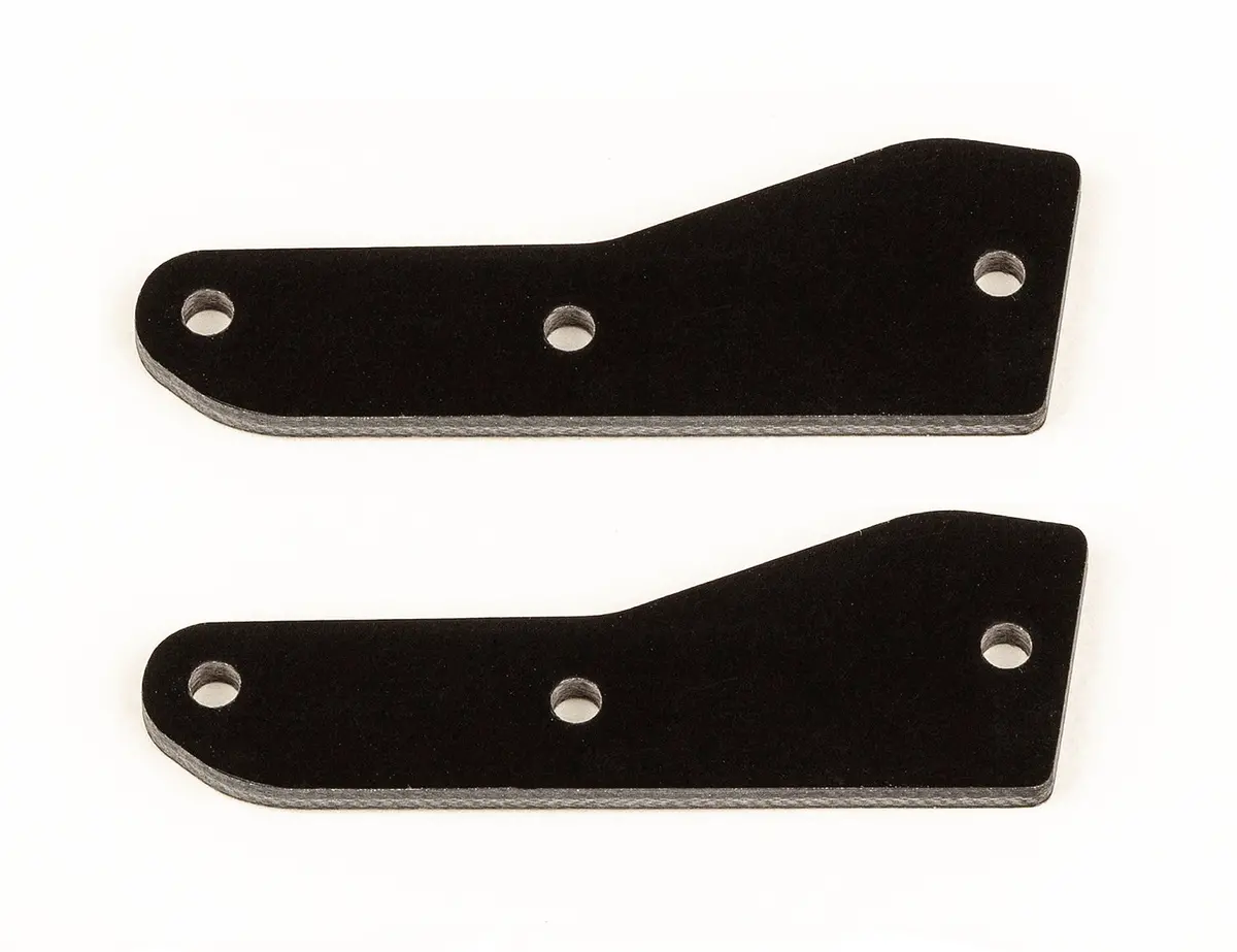 Rc8b4 Ft Front Upper Suspension Arm Inserts, G10, 2.0 Mm (Ass81536) 1