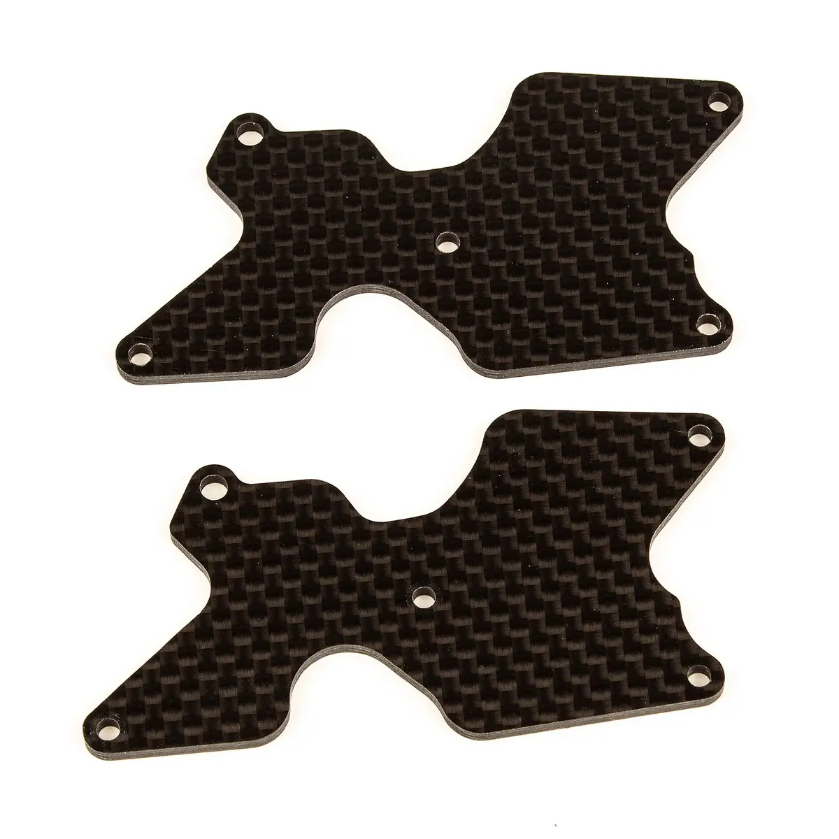 Rc8b4 Ft Rear Suspension Arm Inserts, Carbon Fiber, 2.0 Mm (Ass81542) 1