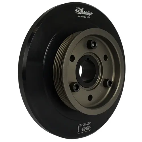 Fluidampr Toyota 1Jz / 2Jz I-6 Steel Internally Balanced Damper 15% Underdrive Pulley 2