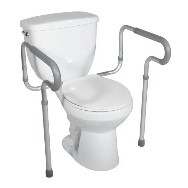 Toilet Safety Frame With Padded Arms 1