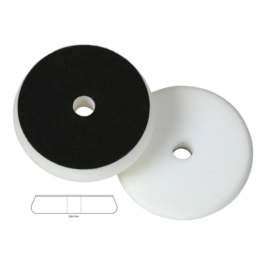 Lake Country Hybrid Force Pad System - White Polishing Pad 1", 2", 3.5", 5.5", 6.5" 1
